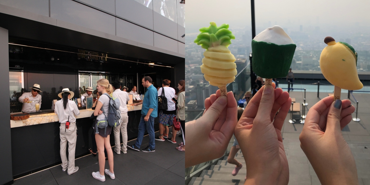 【曼谷遊】2019年必去打卡新景點Mahanakhon Skywalk 天台酒吧